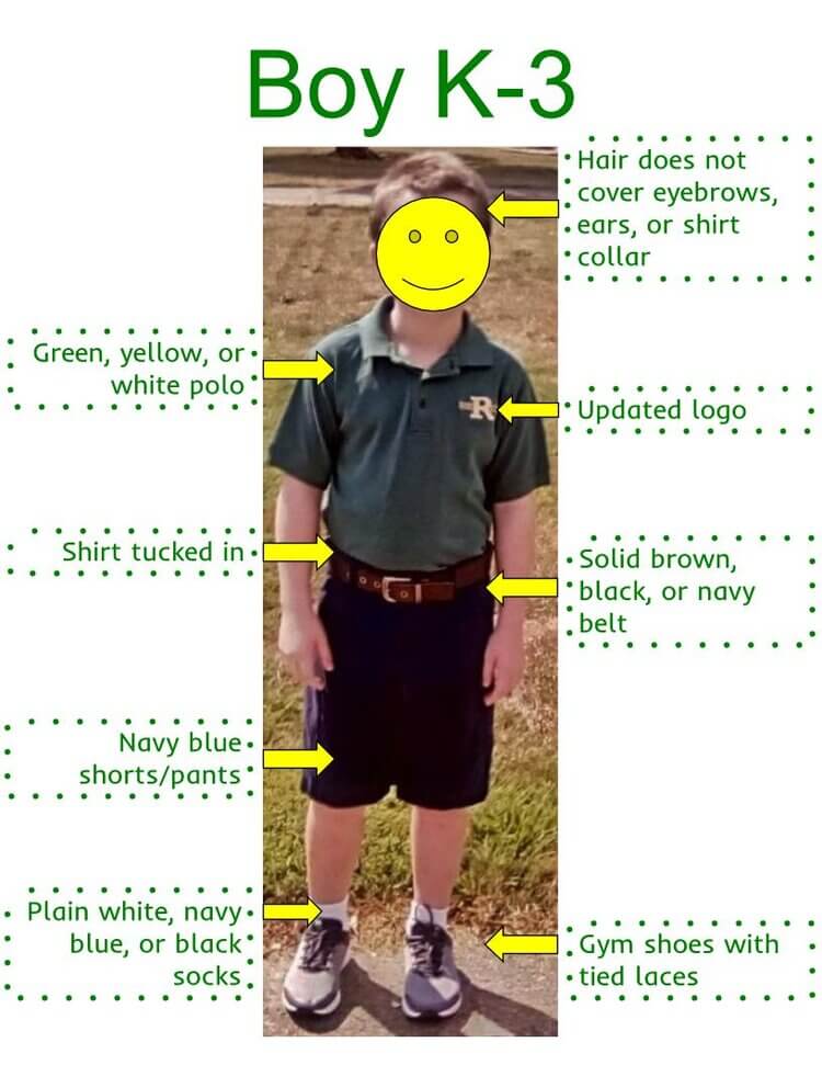 Boys Grades K-3 Uniforms